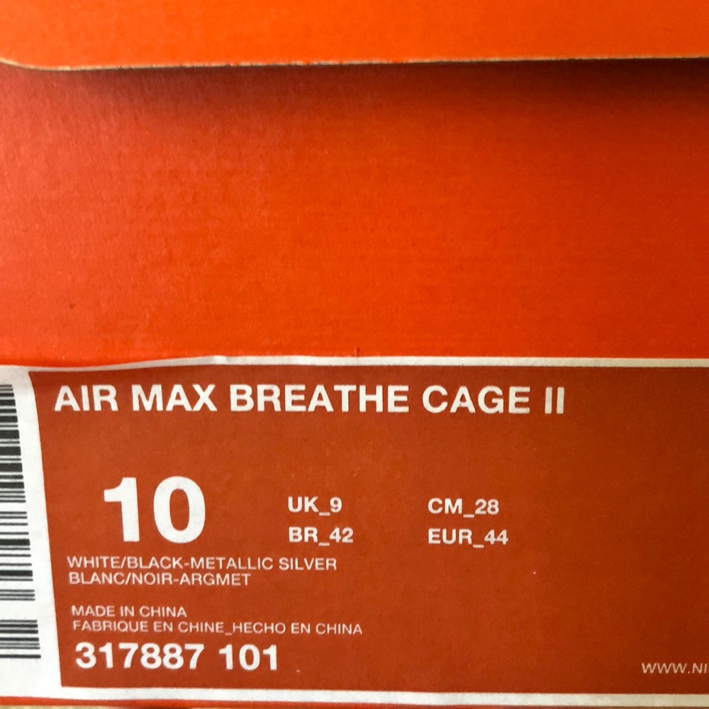 Nike Air Breathe Cage ll - Picture 8 of 9